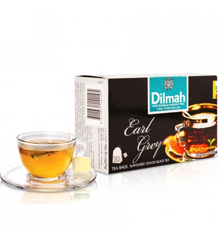 Trà túi lọc Bá Tước – Earl Grey Dilmah 30g