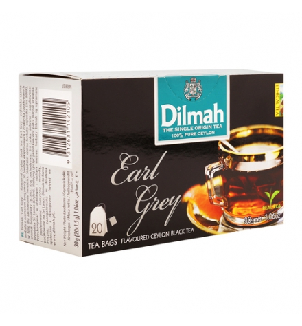 Trà túi lọc Bá Tước – Earl Grey Dilmah 30g