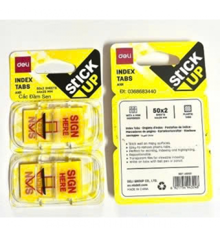 Giấy Note 5 màu 3x3 in (PO-SN305)