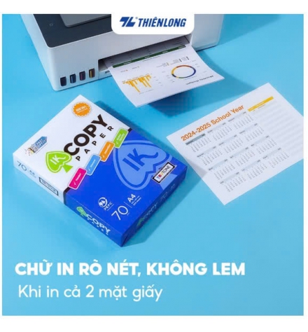 Giấy A4 IK Plus 70 gsm
