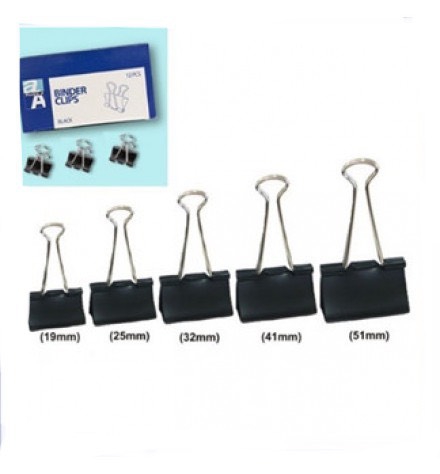 Kẹp giấy (kẹp bướm) Double A đủ size 41mm