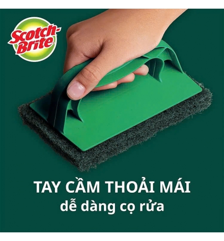 Bàn chải chà sàn nhà tắm bằng cước siêu sạch Scotch Brite 3M
