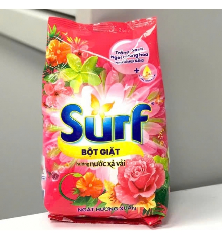 Bột Giặt Surf Túi 800G Hương Nước Xả Vải