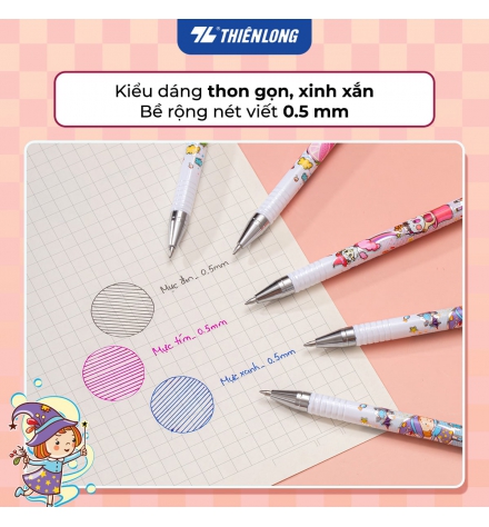 Bút Gel Xóa Được TP-GELE01 0.5mm