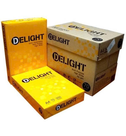 Giấy in Delight A4 70gsm nhập khẩu trực tiếp từ Thái Lan