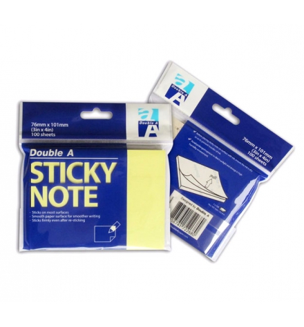 Giấy Note Double A 76 x 101 mm (3 x 4 in)