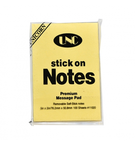 Giấy Note vàng 3x2 UNC