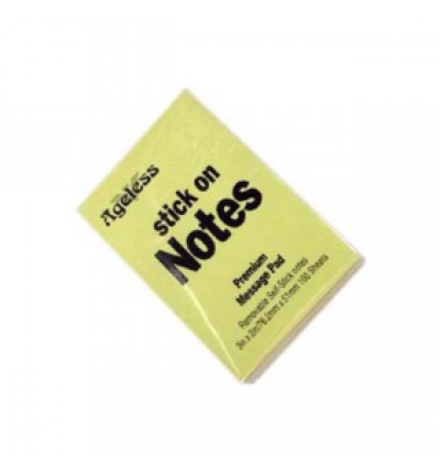 Giấy Notes vàng 2x3 Ageless