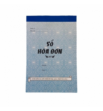 Hóa đơn bán lẻ NY 13x20cm 2 liên