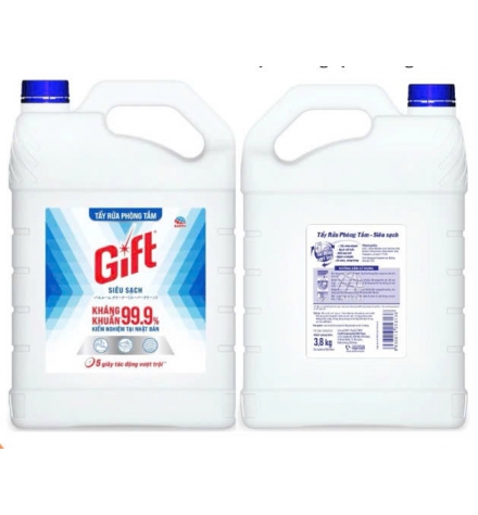 Nước tẩy rửa phòng tắm Gift can 3.8L hương thiên nhiên