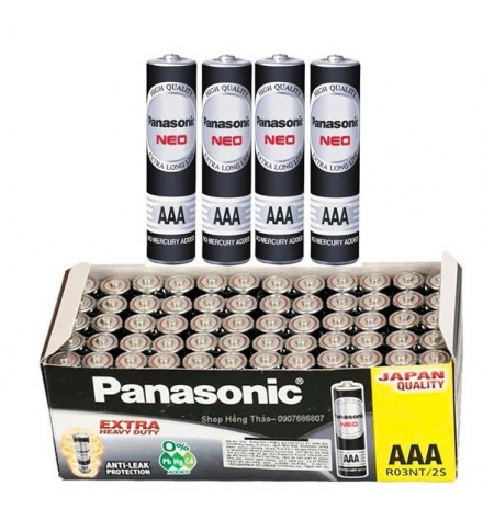 Vỉ 2 Viên Pin Đũa Panasonic AAA 