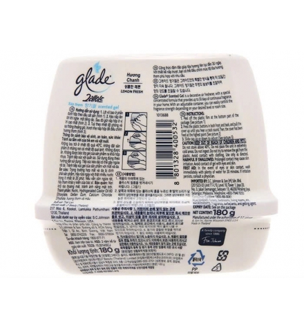 Sáp thơm Glade Hương chanh thơm mát 180g