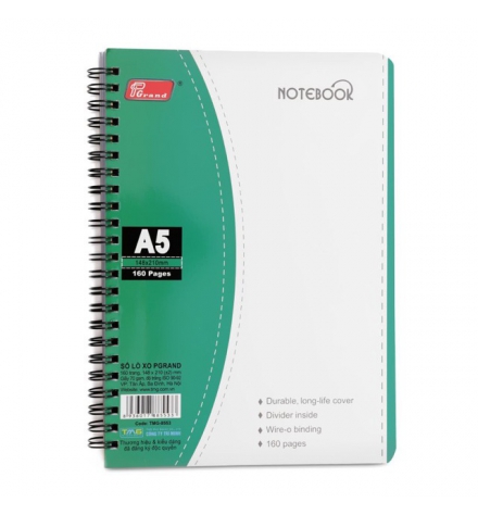 Sổ Lò Xo Grand A5 160 Trang