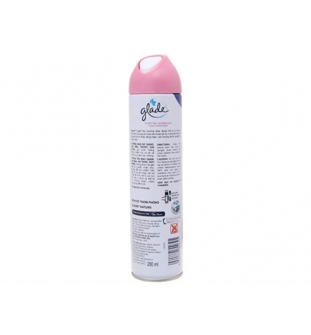 Xịt phòng Glade tuyệt tác hương hoa 280ml