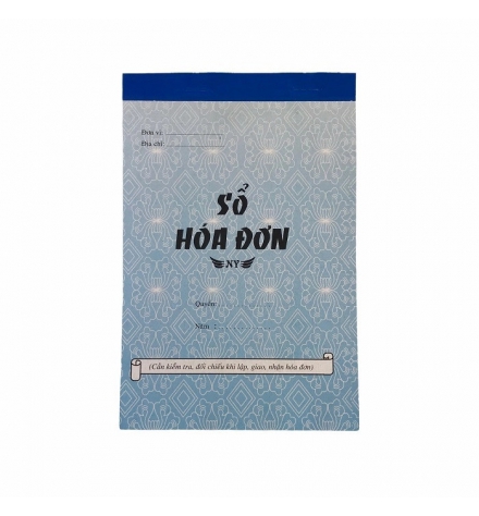  Hóa đơn bán lẻ NY 13x20cm 2 liên