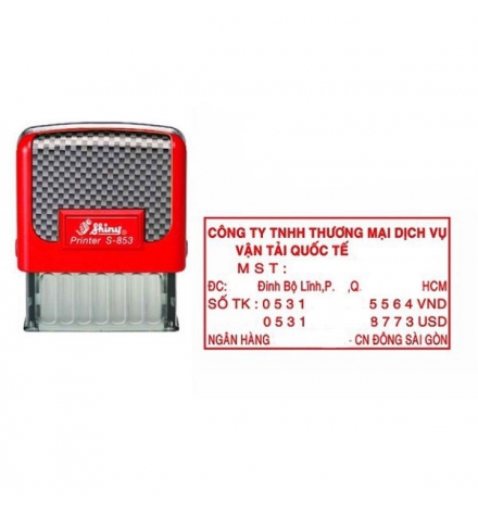 Con Dấu Vuông Công Ty 