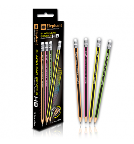 Bút chì đen HB Elephant