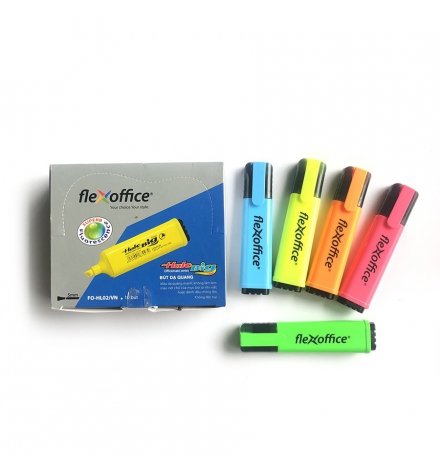 Bút dạ quang Flexoffice FO-HL02