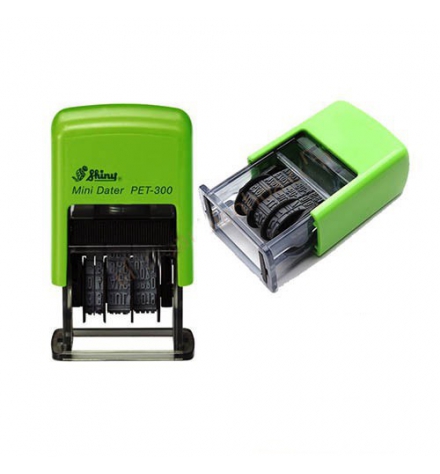 Con dấu ngày tháng năm TV xoay