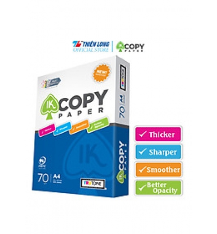 Giấy A4 IK Copy 70 gsm