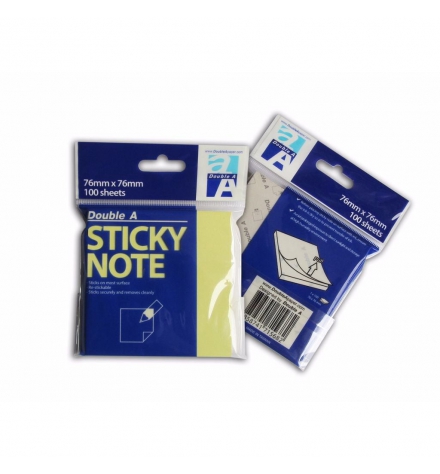 Giấy note double A  76 x 76 mm (3 x 3 in)
