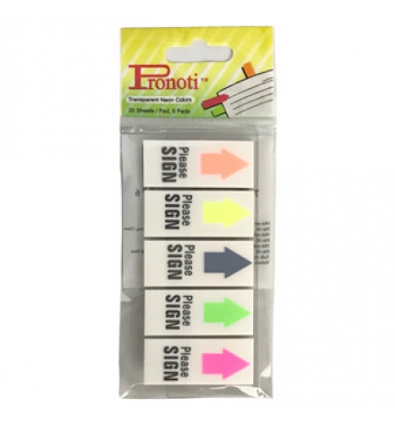 Giấy Note phân trang Pronoti Please sign