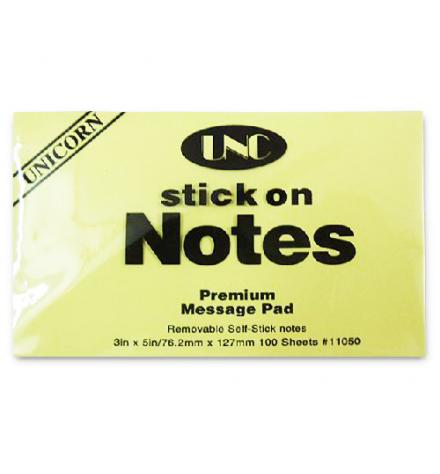 Giấy Note vàng 3x5 UNC