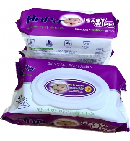 Khăn giấy ướt AnPa 180gr không mùi
