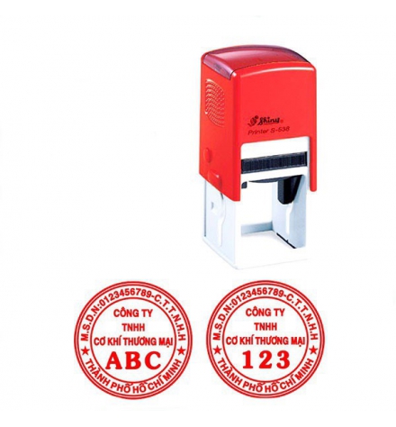 Mộc tròn công ty