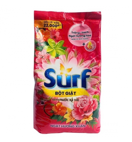 Bột Giặt Surf – Sạch Bất Ngờ, Thơm Mát Dài Lâu