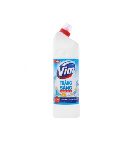 Vim Trắng Sáng Hương Chanh Sả 870ml