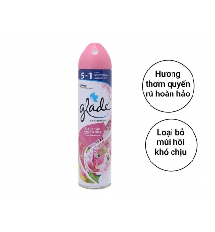 Xịt phòng Glade tuyệt tác hương hoa 280ml